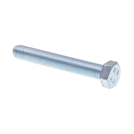 Prime-Line Hex Head Cap Screw, Class 8.8 Metric M7-1.0 X 50MM Zinc Plated Steel 10PK 9109418